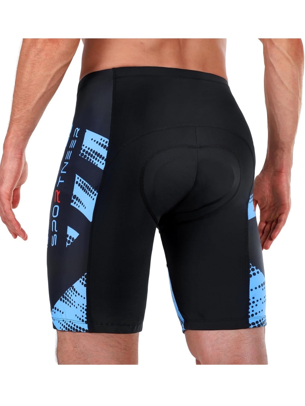 NWT Men's 4D Padding Mens Bicycle Cycling Biking Shorts UPF 50+ Breathable Small
